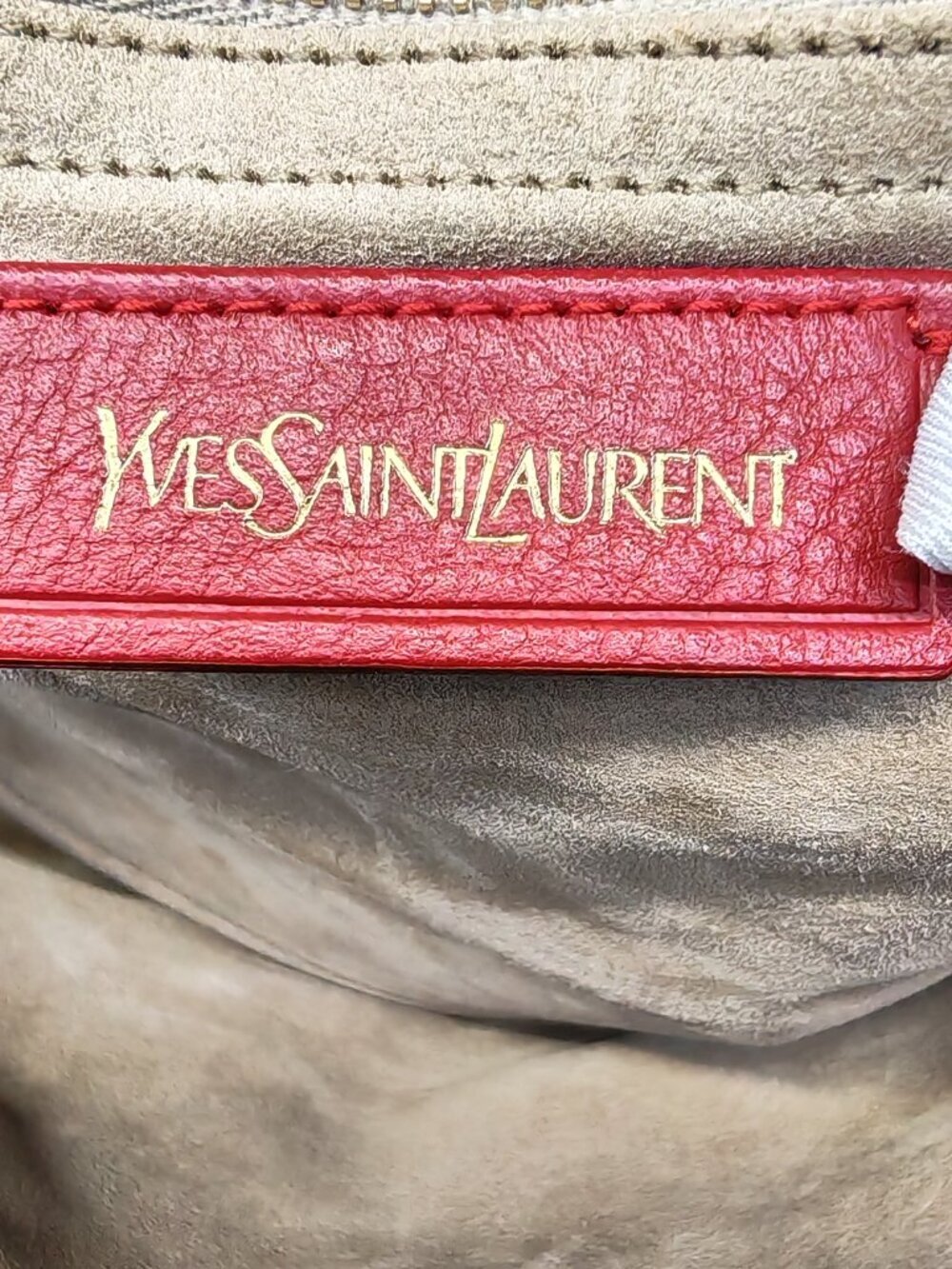 Yves Saint Laurent YSL Muse Two Colorblock Leather Satchel Top Handle Bag - Picture 12 of 13